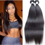 Unprocessed Silky Straight Peruvian Human Hair Weave No Terrible Smell