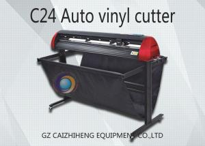China Desktop Automatic Vinyl Cutter Printer Machine 24 Inch LED Vinyl Cutting Plotter on sale
