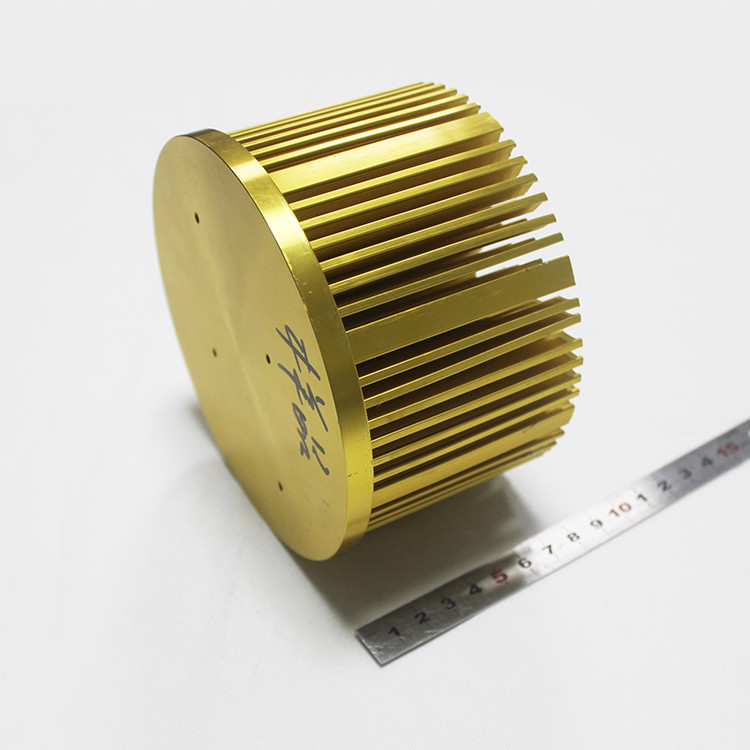Polishing Practical Cold Forged Heatsink , AL1070 Round Extruded Aluminum Heatsink