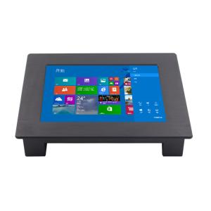 China Embedded Resistive Touch Screen Monitor 8in 1024x768 Aluminum Bezel factory