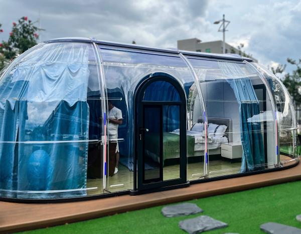 Double Dome Tent Hot Sale Clear Bubble Dome Tent Transparent Round Spots Small