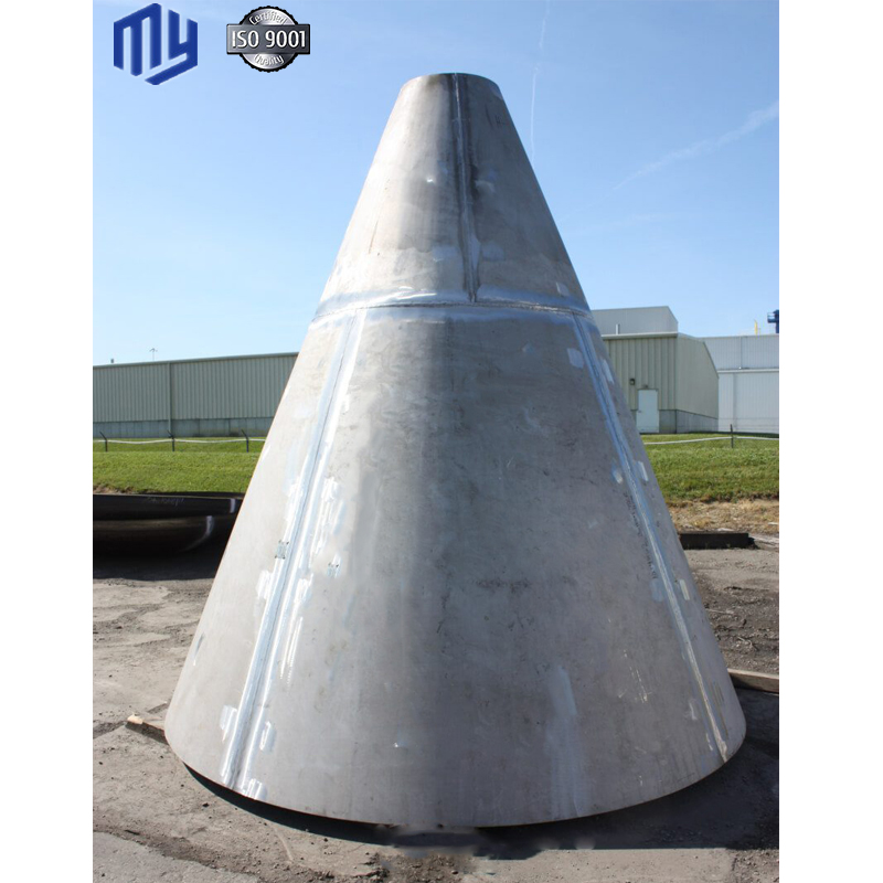 Stainless Steel 304 Customized Size Conical Head Bottom with Complete Certificate