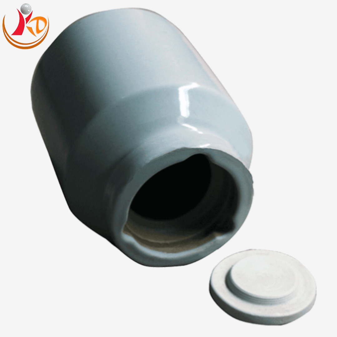 Kingda Large Volume 99% AL2O3 Alumina Ceramic Jar for Rolling Jar Mill