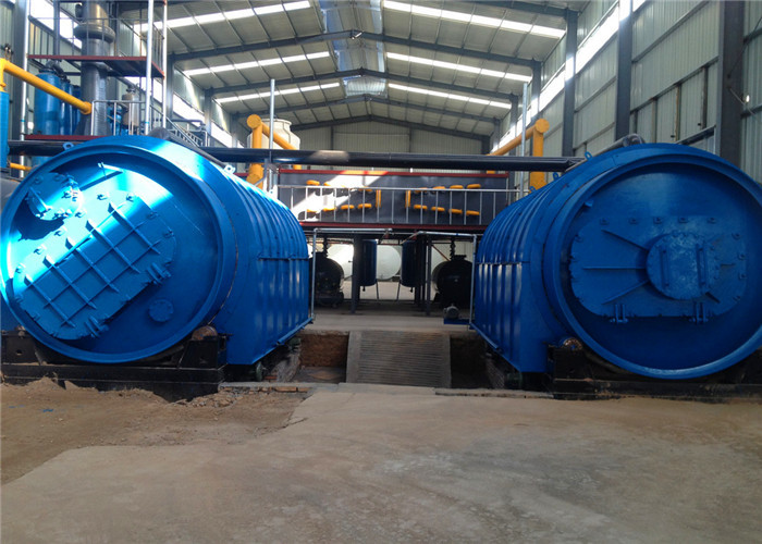 50ton 80ton New Fully Continuous Waste Tire Pyrolysis Plant Production Line for Making Fuel Oil