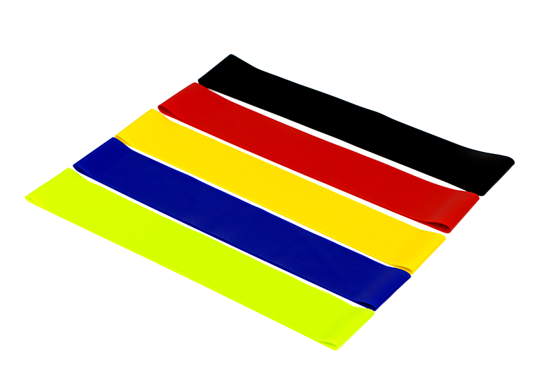 Custom Latex Stretch Fitness Resistance Bands for Yoga Power Exercise