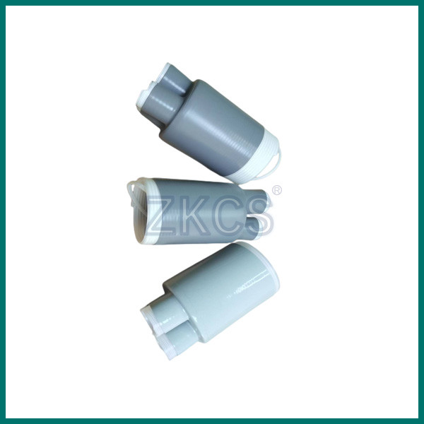 Light Grey Cold Shrink Cable Breakout Boots Silicone Rubber Material