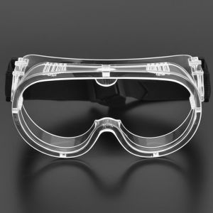 China Adult Protective Eyewear with PC Cover Shield and Adjustable Headband on sale