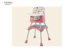 EN14988 PU Cover Foldable Feeding Chair For 6 Months