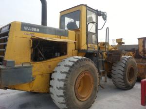 China WA380-3 USED KOMATSU WHEEL LOADER FOR SALE factory