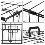 Durable Heavy Duty Metal Dog Kennel Scientific Design Corrosion Resistant