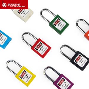 China Shock Resistance Safety Lockout Padlocks With Non Conductive PA Lock Bodies factory