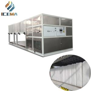 China Industrial 15T Direct Cooling Block Ice Machine 118KW factory