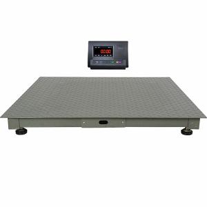China Heavy Duty Carbon Steel Industrial Floor Scales Electronic 3000Kg factory