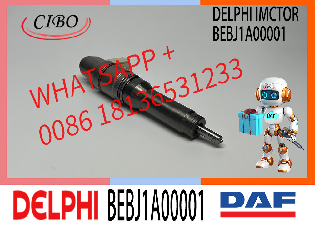New Fuel Injector BEBJ1A00001 BEBJ1A00101 BEBJ1A00201 BEBJ1A05001 For DAF 1661060 1660160 01905002 1820820 1905002 1725282 1742535