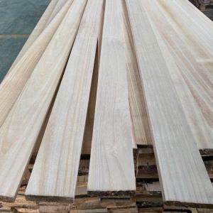 China 280-300kgs/cbm Density Paulownia Wood Panels in Custom Size for Eco-Friendly Furniture factory