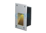 2.5W Vertical Rectangle SMD2835 LED Step Lights outdoor Lighting OEM / ODM