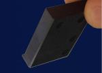 Customized Black Alumina Machinable Ceramic Block Porcelain Connectors Polishing