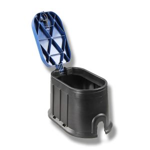 Durable Plastic Water Meter Box with Lockable Cover and Waterproof Design for