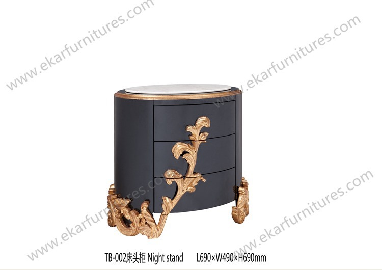 Wholesale Antique Wooden Vintage Retro Nightstand Table TB-006