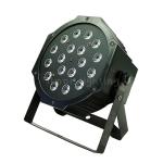 Cheap Price 18pcs 1w/3w RGB Indoor LED Plastic Par Stage Lights DMX512