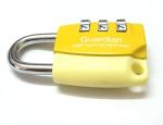 3 Digital Colorful Luggage Combination Padlock