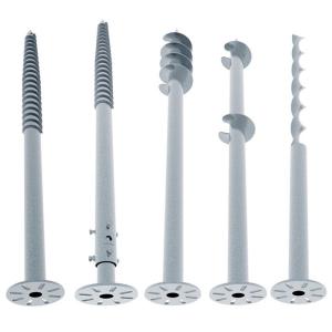 China 76mm Hot Dipping Ground Screw Piles For Solar Mounting Systems factory