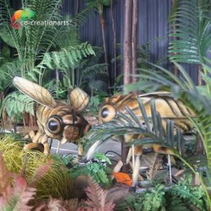 China Garden Decoration Cicada Animatronic Insect Lifelike Movement factory
