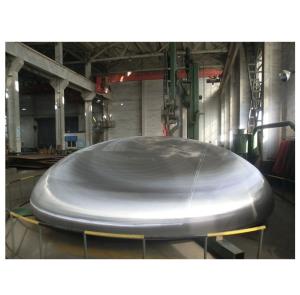 China Customized Size Dish Heads 1000mm 6mm Mild Steel Hemisphere Head factory