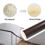 Improve Your Home's Accessibility with PVC Plastic Vinyl Stair Handrail Item NO.