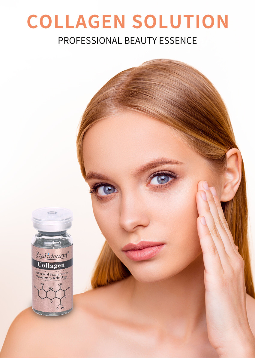 ODM Anti Aging Vitamin C Whitening Collagen Essence Hyaluronic Acid Facial Serum