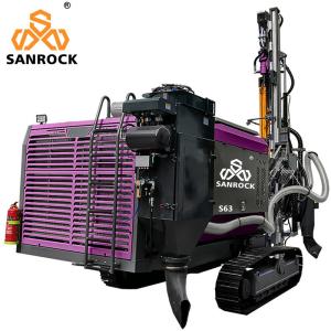 China 30m Depth Integrated Drilling Equipment Hydraulic Crawler Drilling Rig Rotary Blast Hole factory