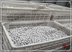 China Al2O3 92% High Alumina Ceramic Grinding Balls For Mining , Long Life Time factory