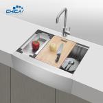 Apron Front Kitchen Sink Handmade House Kitchen Sinks SUS304 stainless steel