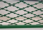 Bto-22 Diamond Hole Welded Razor Mesh Red Or Green Powder Coated