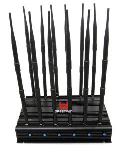 China 30 Watt 2G 3G Mobile Phone Signal Jammer / WIFI Phone Signal Scrambler factory