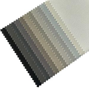 China 310GSM Polyester Roller Blinds Electric Manual Fabric Roller Blinds For Windows factory