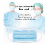 No Odor Disposable Medical Mask FDA CE Approved With Good Breathability