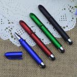 Chinese factory Wholesale promotional touch screen ball pen Logo stylus pen