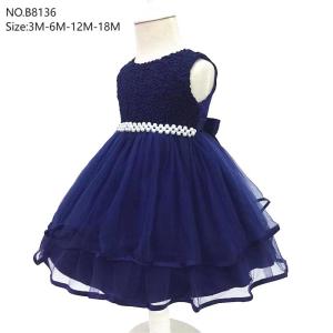 China Summer Girls Princess Dress Comfortable High Durability Pink Purple factory