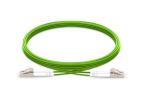 100G OM5 50 / 125 Wide Band Multimode LC LC Fiber Optic Patch Cables PVC / LSZH