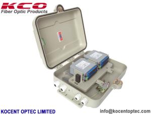 China Outdoor Wall Mount Fiber Termination Box FTTH FDB ODP 48 Port ABS factory