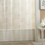 Mildew Resistant Anti Bacterial Shower Curtain Recyclable For Hotel Rooms