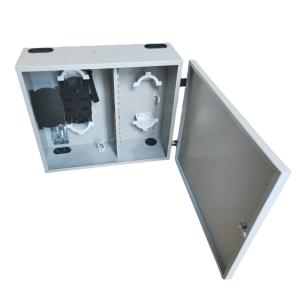 China LC/DX One Door Wall Mount Fiber Optic Enclosure APC/UPC Grey ODF 72Port 144Core factory