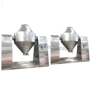 China Humanized Design Customized SUS304 Stainless Steel Industrial Double Cone Vacuum Dryer factory