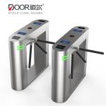 Semi Automatic Waist Height Access Control Safety 3 Arm Gate Tripod Turnstile