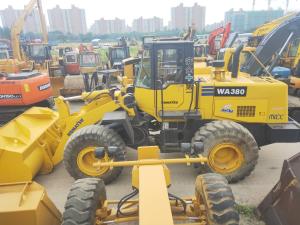 China Original Japan Manufactured Secondhand Komatsu 16ton Wa380-3 Wheel Loader in Good Condition for Sale, Used Komatsu Front Wheel Loader Wa380-6 on factory
