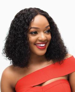 China No Knots Kinky Curly 18inch Real Human Hair Bundles 10a Dyed Available factory