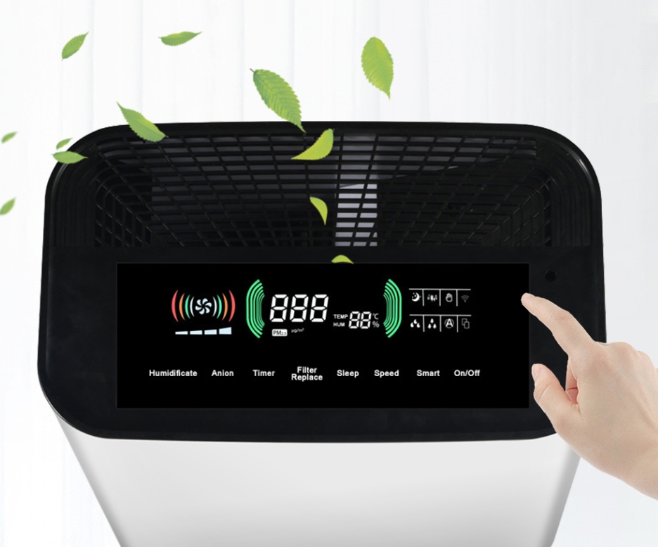 Homefish H12 H13 Hepa Filter Humidifying Air Purifier 330M3/H