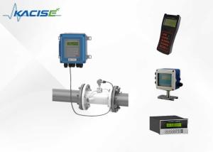 China Accurate Portable Liquid Flow Meter , RS485 Modbus Digotal Fuel Flow Meter on sale