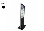 55" Movable IP55 Floor Standing Digital Signage Kiosk CCC
